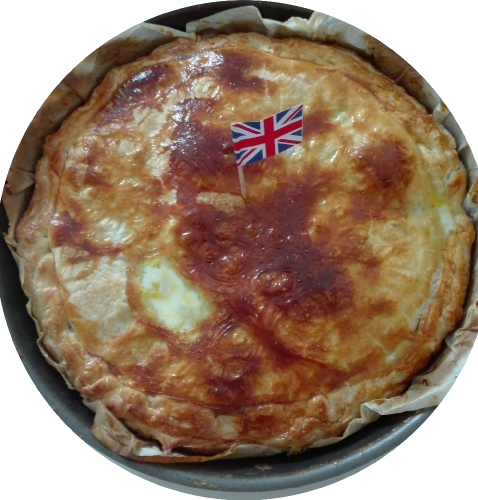 meat pie, recette, cuisine anglaise, pub